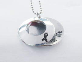 Fight for life - ketting (model 2)