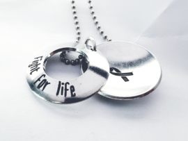 Fight for life - ketting (model 1)