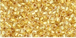 11-701  Gold Lined Crystal 24KT