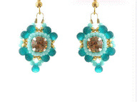 Oorbellen Pakket "UMI" GoldenSchadow- Turquoise- Doré
