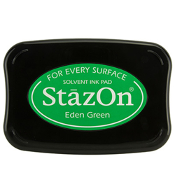 Stazon stempel inkt- Eden Green