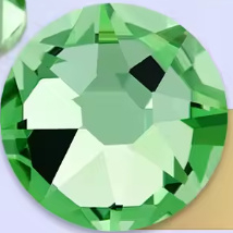 A-Kwaliteit Glas cabochon 27mm- Chrysolite