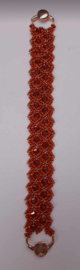 Armband Annie- Burnt Sienna Mat
