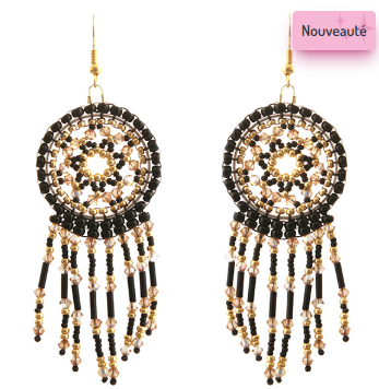 Pakket Kenza- Noir- Dore