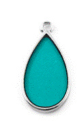 Hanger -Turquoise/ Argent