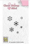 Clear stamp Nellie Snellen- mini snowflakes
