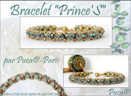 Pakketje: Bracelet "Prince'S" ®ParPuca®Beads