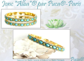 Alba Armband, ParPuca Pakketje groen