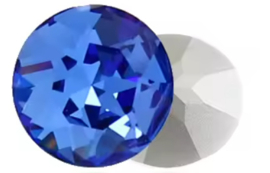 A-Kwaliteit Glas cabochon 27mm- Sapphire