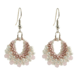 OOrbellen pakket ''Bolsa''- Light Rose- Argent