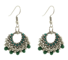 Bolsa Oorbellen set- Vert-Argent