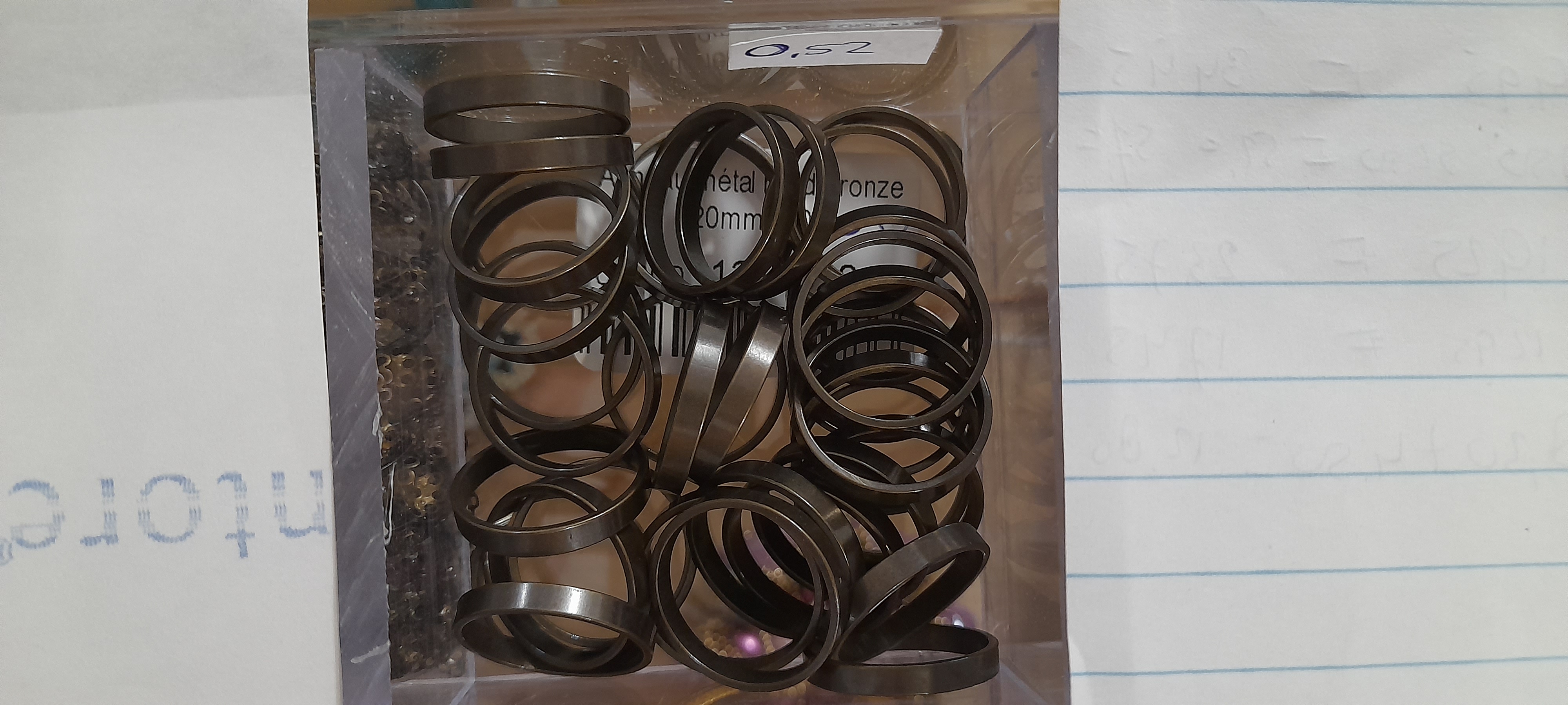 Metaal ringen 20x4mm rvs