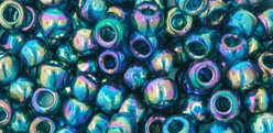 06-167BD Transparent-Rainbow Teal