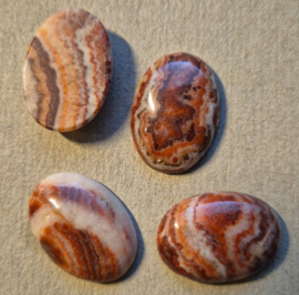 Cabochon- Zebra Red Jasper