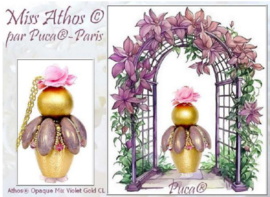 Patroon "Miss Athos '' ®ParPuca®Beads