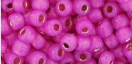 06-2107  Silverlined Milky Hot Pink