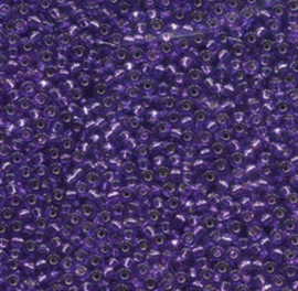 Miyuki 11-1344 Dyed Silverlined Purple