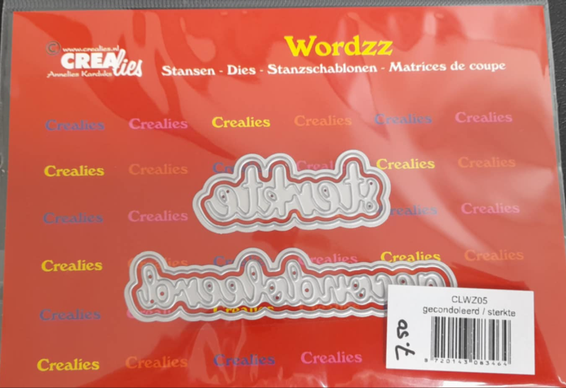 Crealies Mal- Gecondoleerd- Sterkte