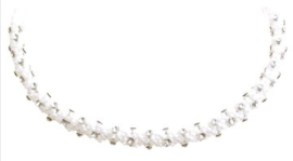 Collier Romy- Blanc Crystal