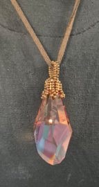 Prachtige Swarovski Hanger  incl veter