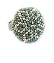 Ring Zénith- Kaki- Doré- Bronze