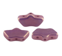 Delos ®ParPuca®  Opaque Mix Amethyst/Gold Ceramic look