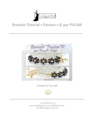 Patroon "Passion"Bracelet ®ParPuca®Beads