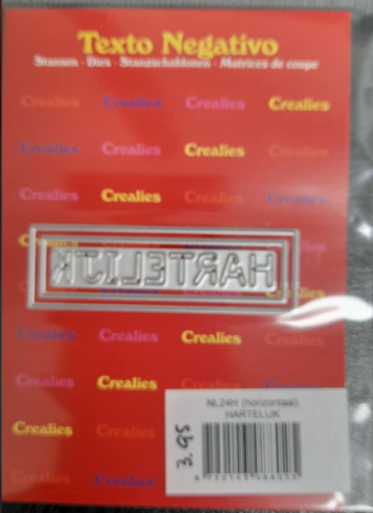 Crealies Mal- Hartelijk