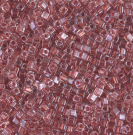 Miyuki Cube 2601- SPKL Antique Rose Lined