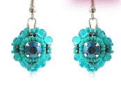 Oorbellen pakket "UMI" Metallic Blue- Turquoise- Argent