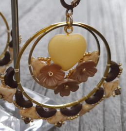 Pakketje "Coup de Coeur ®ParPuca®  Bruin -geel