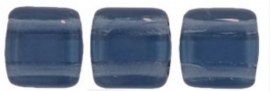 Czechmates TilaBead 06-30330 Montana blue  6x6mm