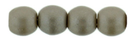 Round Beads 3mm- Powdery Taupe
