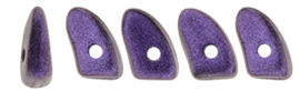 Prong bead 3/6mm [loose] Metallic Suede Purple - 79021JT