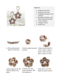 Patroon ''fleur Noel'' ®ParPuca®
