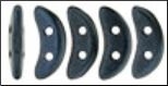 Crescent Beads - Metallic Suede Dark Blue - 79032MJT