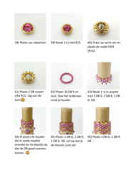 Patroon Etui: Dora [Naalden Koker]®ParPuca®Beads