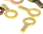 Connector 6x3mm - goud kleur