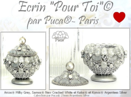 Patroon Ecrin''Pour Toi®ParPuca® Beads