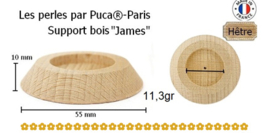 Houten schijf "James" ®ParPuca®Beads