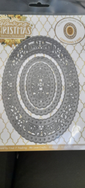 Cutting dies- frame oval