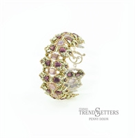 Lavender Crown Bracelet