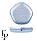 Polygon Beads®ParPuca®  Pastel  Light Sapphire