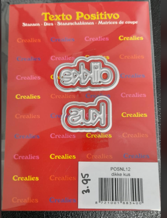 Crealies Mal- Dikke Kus