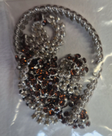 Swarovski Mesh - Smoked Topaz