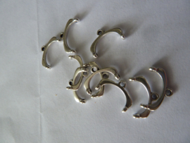 Bead Ending -silver plate -012206sp