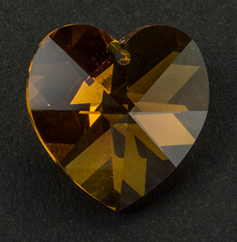 Swarovski Hart- Topaz