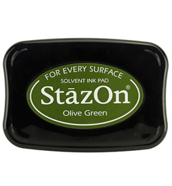 Stazon stempel inkt- Olive Green