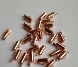 Tube sluiting 12mm- SIPG+C Rose Gold