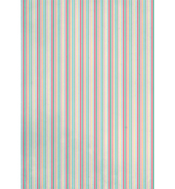 Achergrondpapier A4- colored stripes